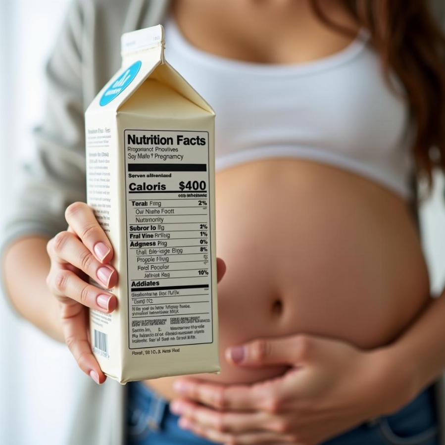 Chọn sữa đậu nành chất lượng cho mẹ bầu