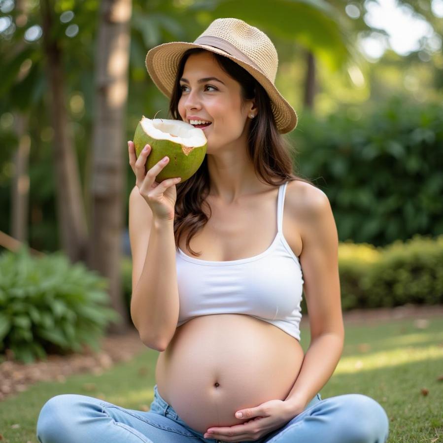 Nước Dừa Tươi Cho Bà Bầu
